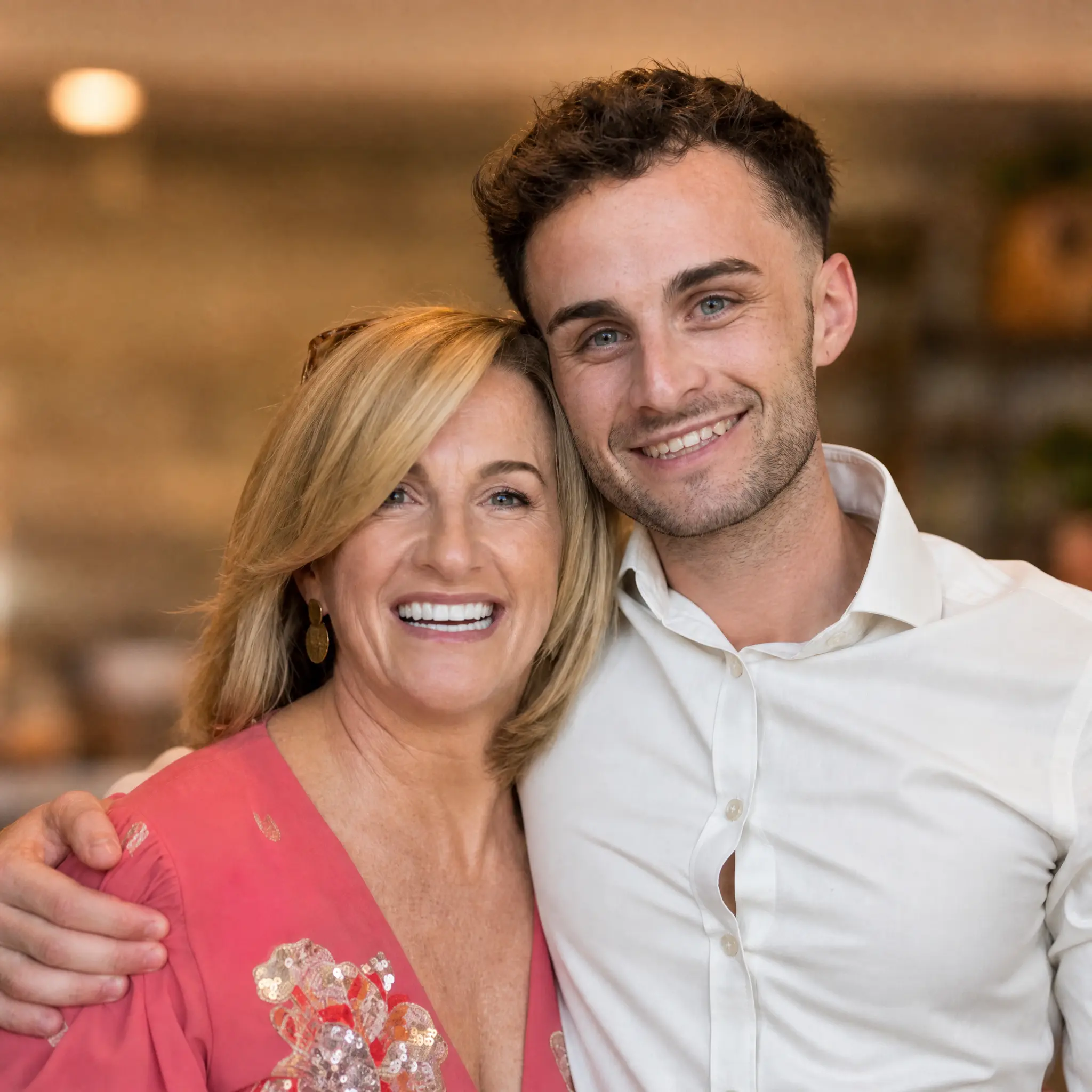 Owen Short and his mum